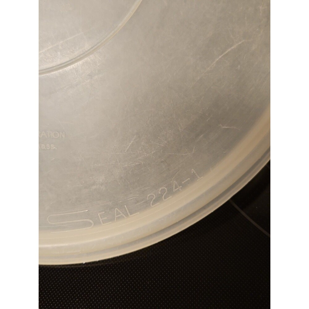 Vintage Tupperware Fix N Mix Bowl Yellow 13” #274-5 w/ Lid #224-1 EUC - Picture 9 of 10
